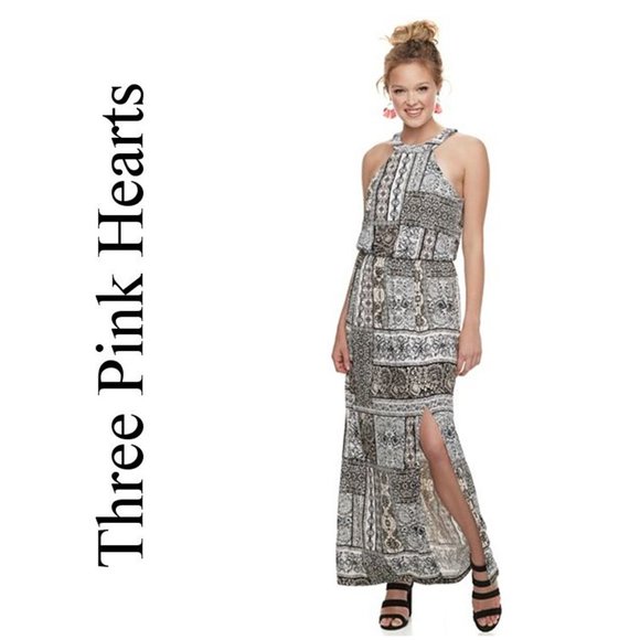 Three Hearts Dresses & Skirts - NWT THREE PINK HEARTS * MAXI